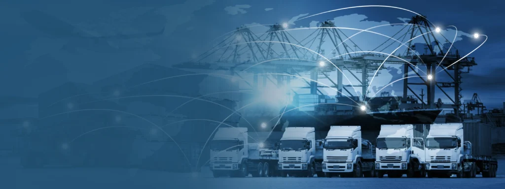 Chiller Trucks in huge amount waiting for deliveries in dubai and abu dhabi