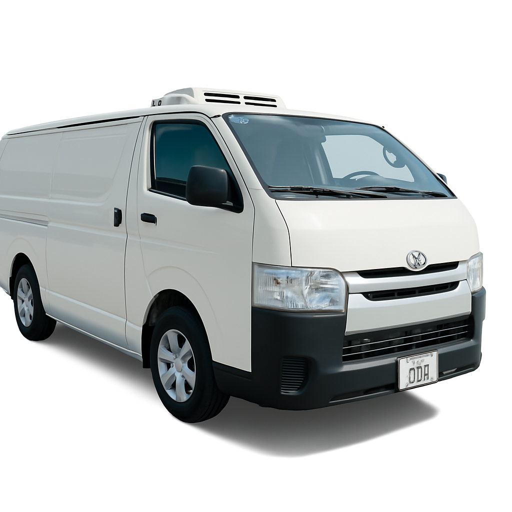 Chiller van for food delivery in Dubai keeping food fresh and safe during transport