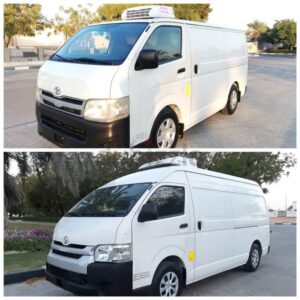 Refrigerated van hire in UAE with temperature-controlled vans for daily use
