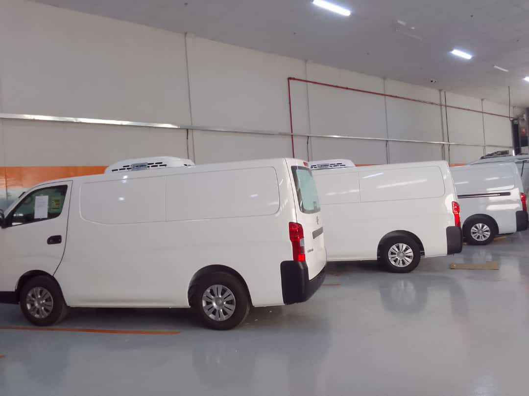 Refrigerated chiller van rental in UAE for catering and supermarket delivery