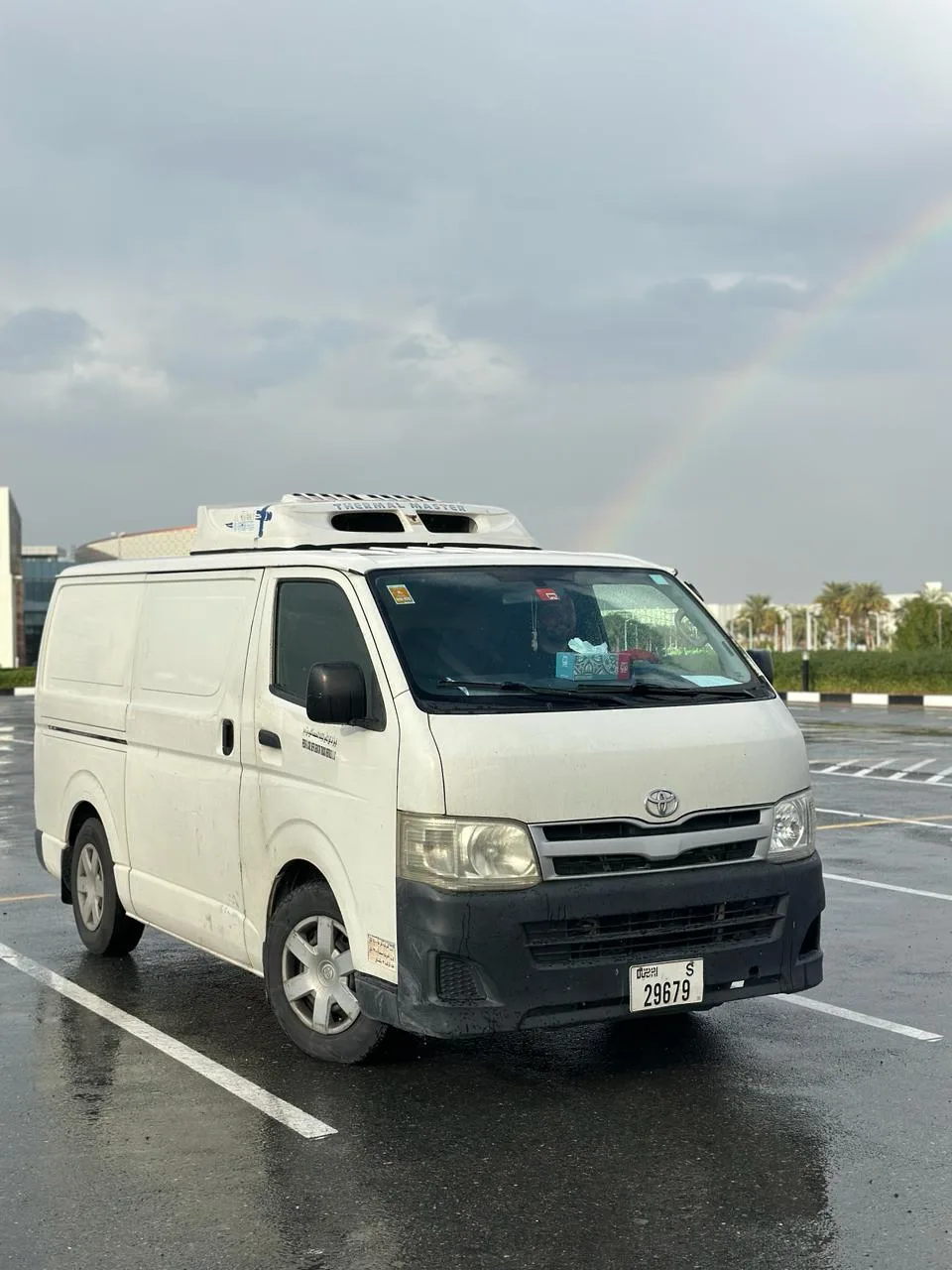Freezer van rental for catering and events in Dubai
